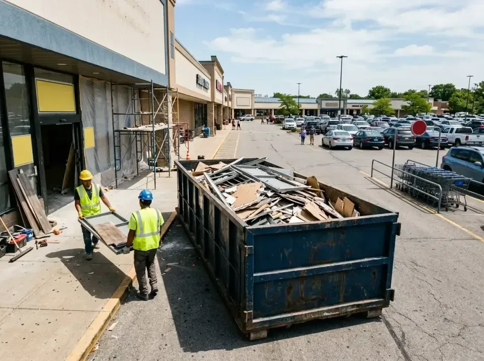 retail-store-renovation-debris-003 — frequently asked questions, Roll-off Dumpster Rentals in Vero Beach South, FL